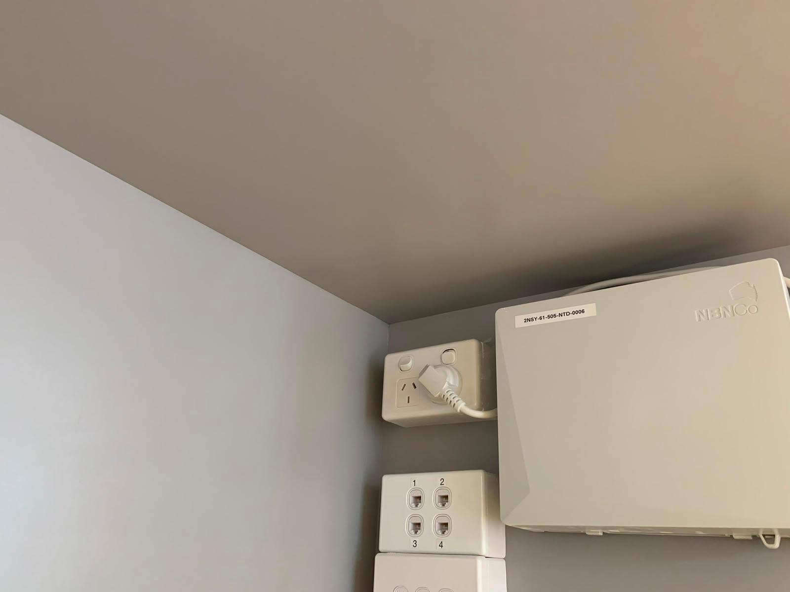 The underside panel with a uniform finish