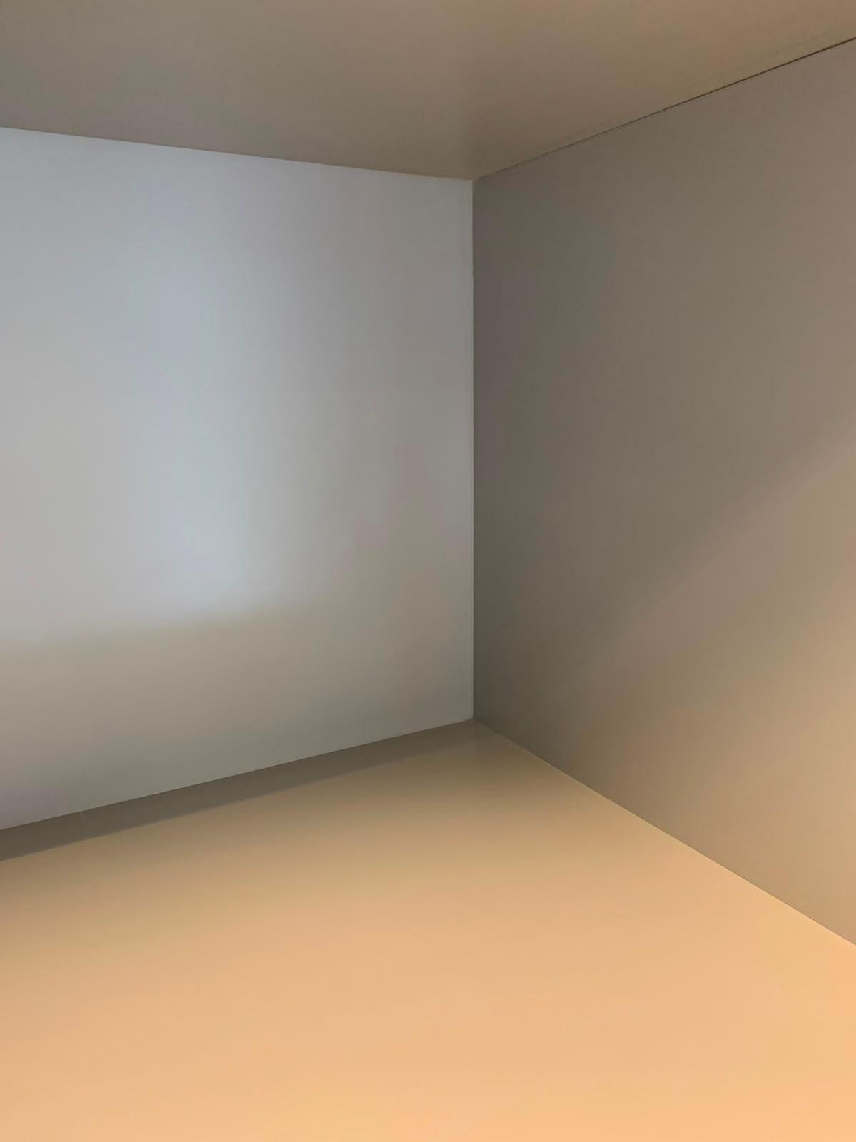 The joinery corner with a clean, unmarked finish